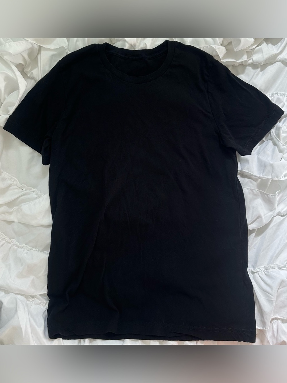 BELLA+CANVAS Unisex Black T-Shirt Size Medium
